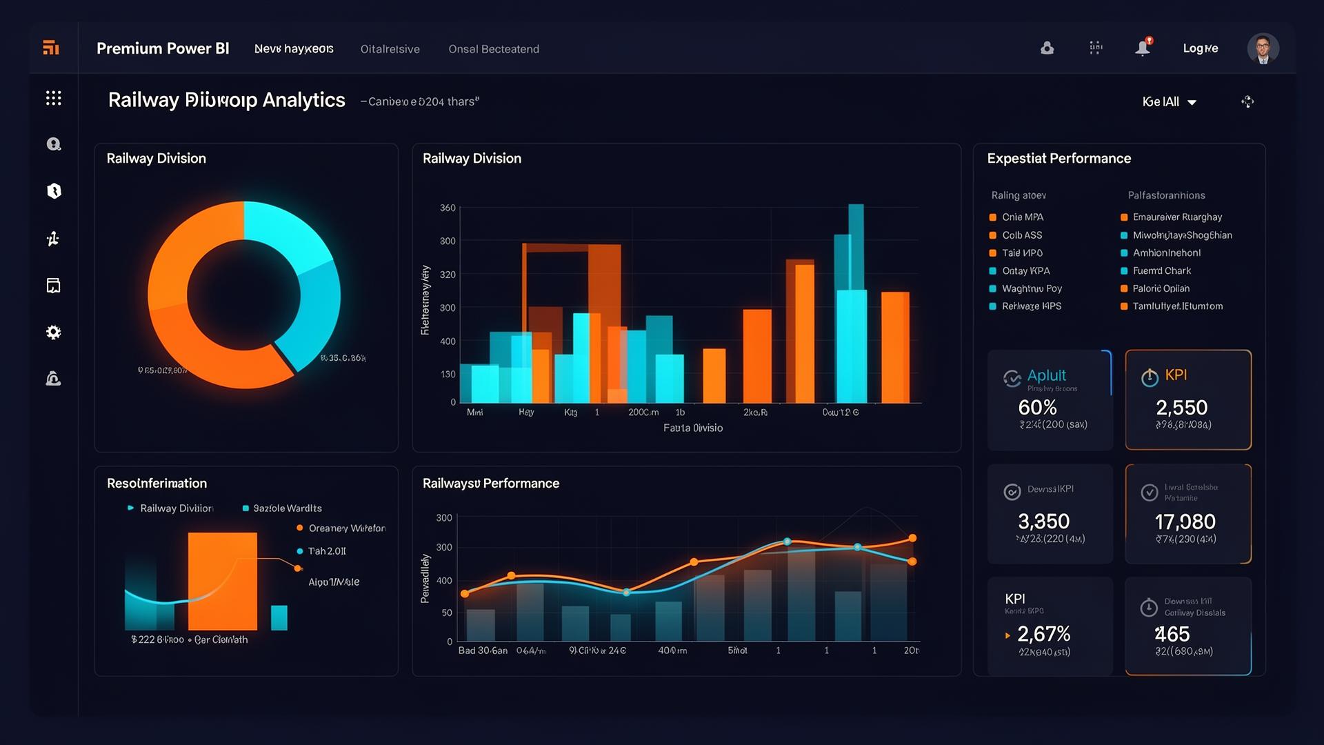 Railway analytics dashboard